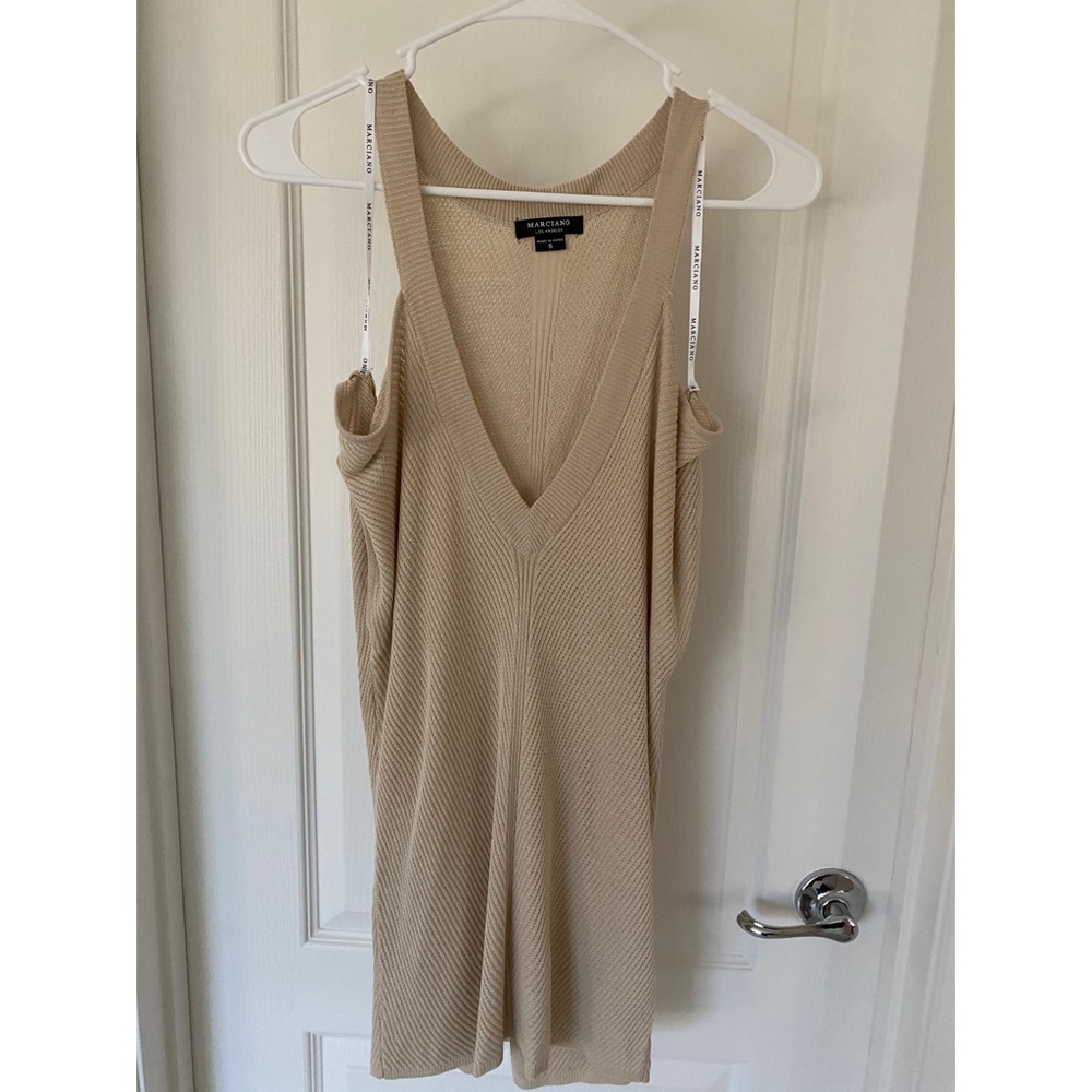 Marciano cold shoulder sweater